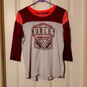 Baseball hurley tee